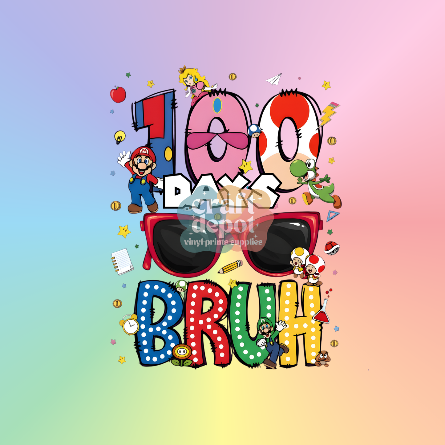 DTF PRINT-100 Days of School-62