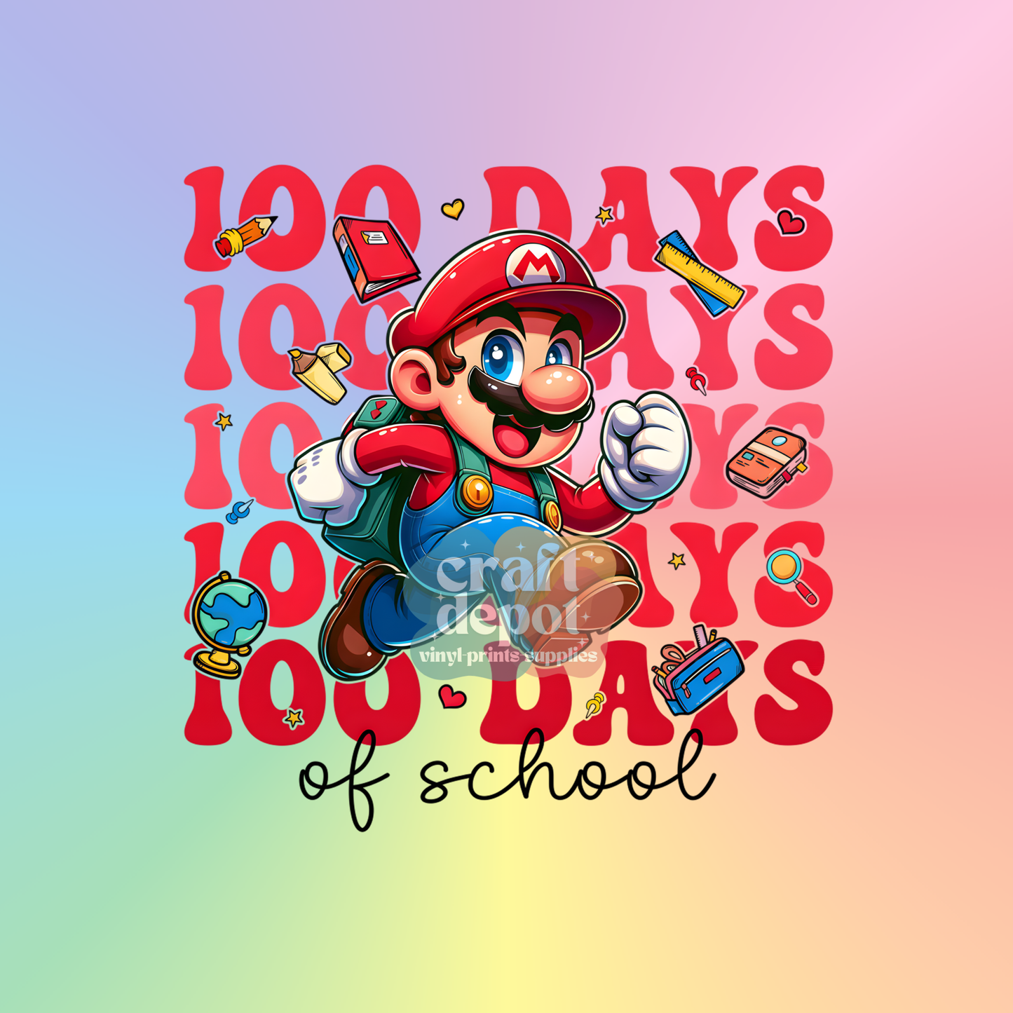 DTF PRINT-100 Days of School-63