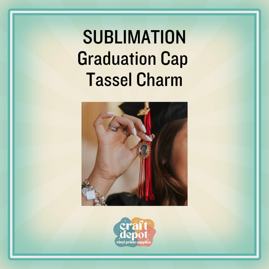 Graduation Tassel Charm-SUBLIMATION