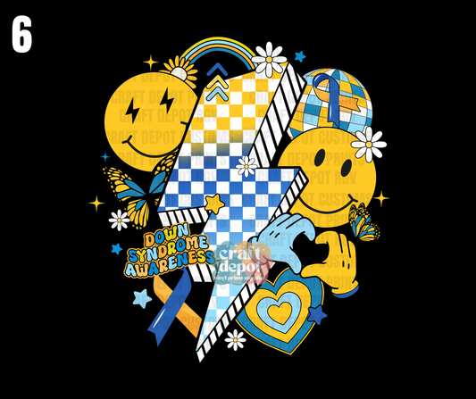 DTF PRINT- March-Down Syndrome Awareness-6