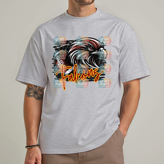 DTF Print- Falcons1-School Teams
