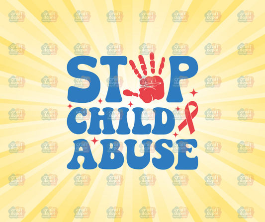 DTF PRINT-Stop Child Abuse 2-April