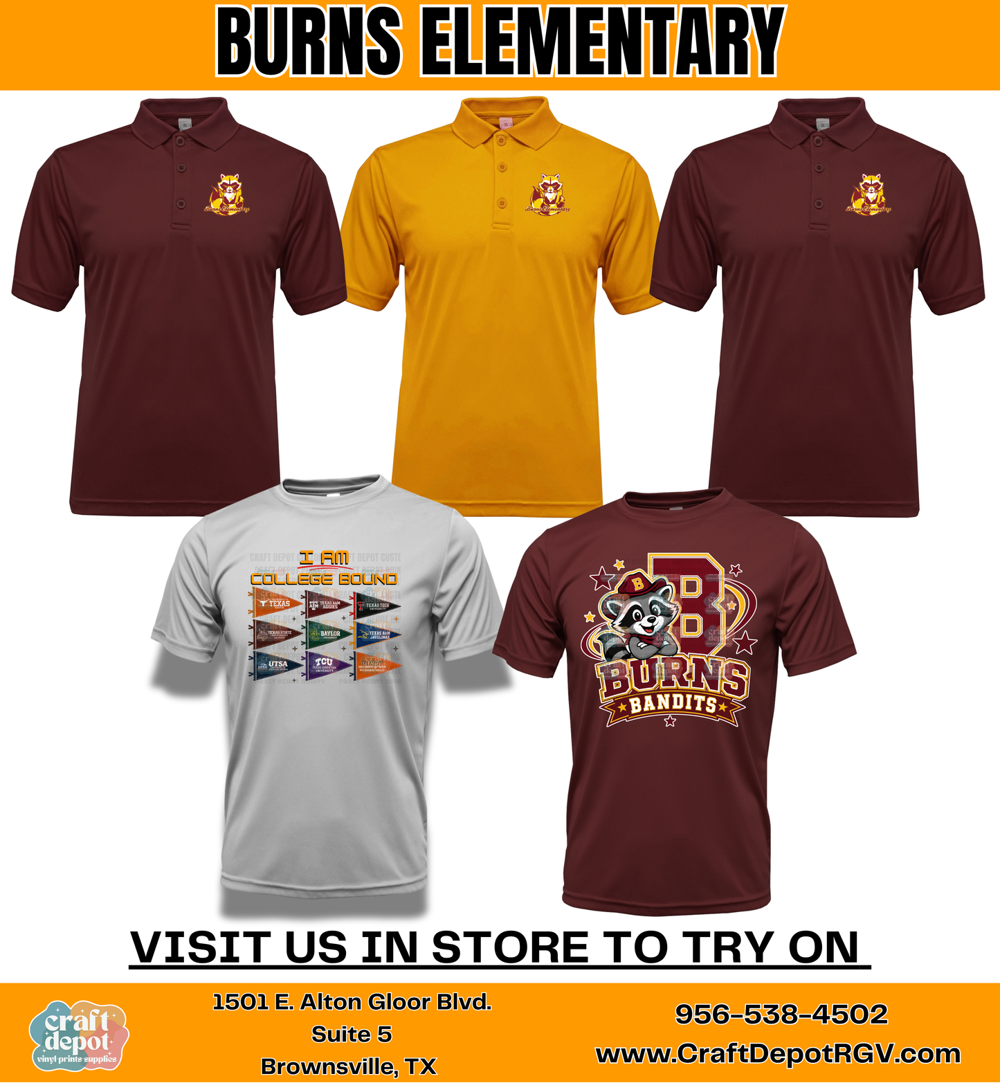 Uniform Bundle- BISD Elementary Schools