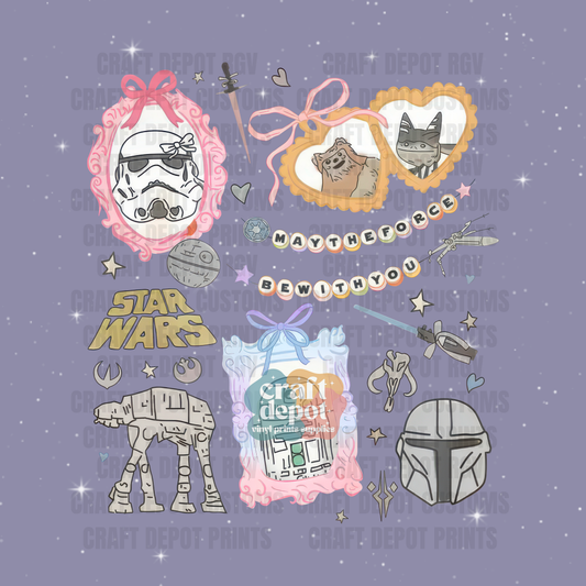 DTF PRINT- May the 4th-6