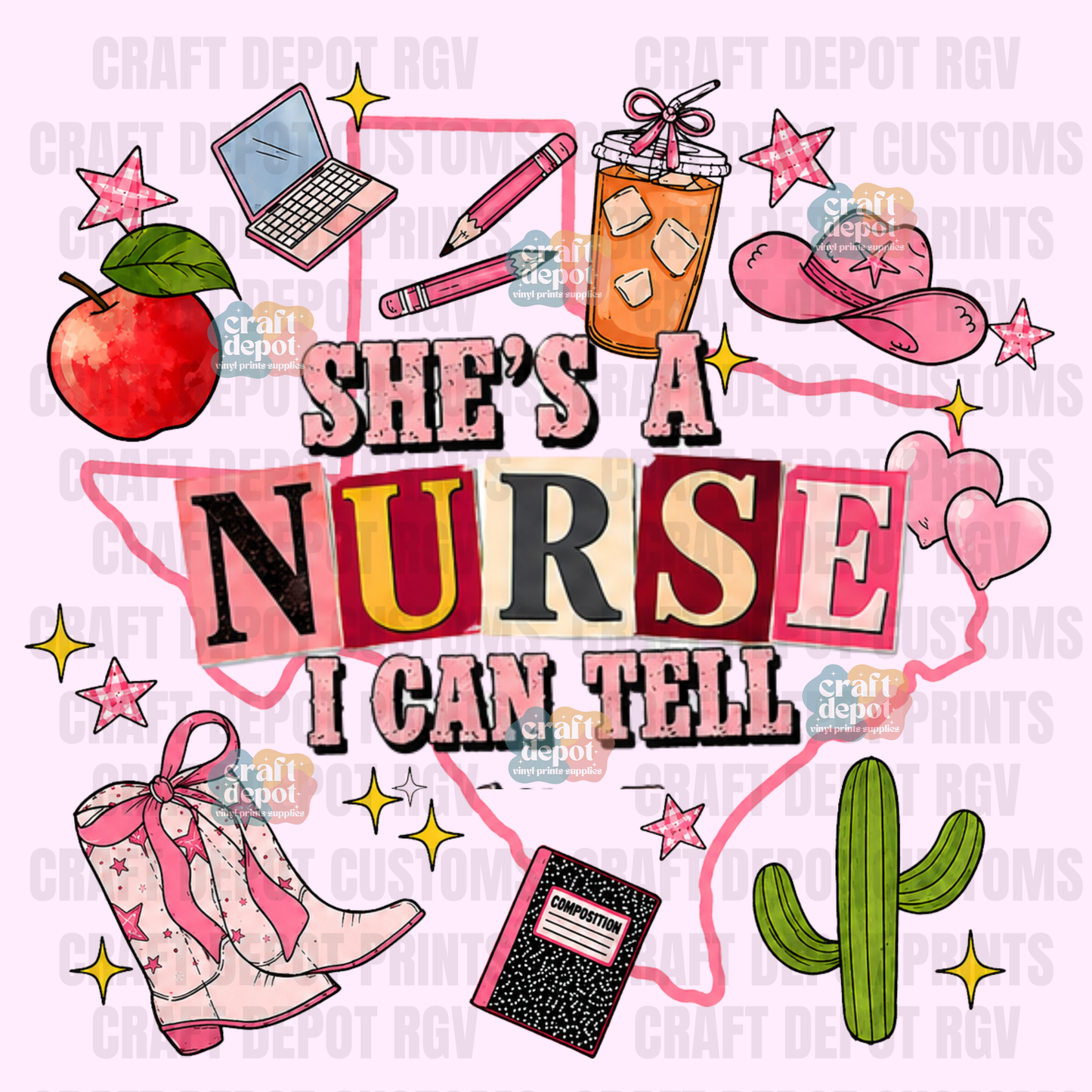 DTF PRINT-She's a OCCUPATION
