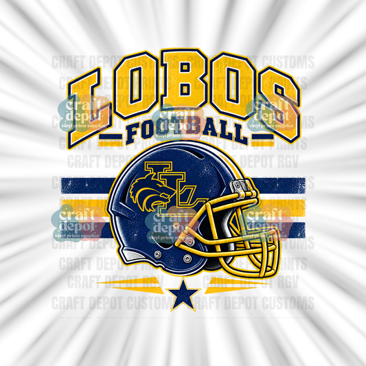 DTF PRINT-Football Team-Lopez Lobos