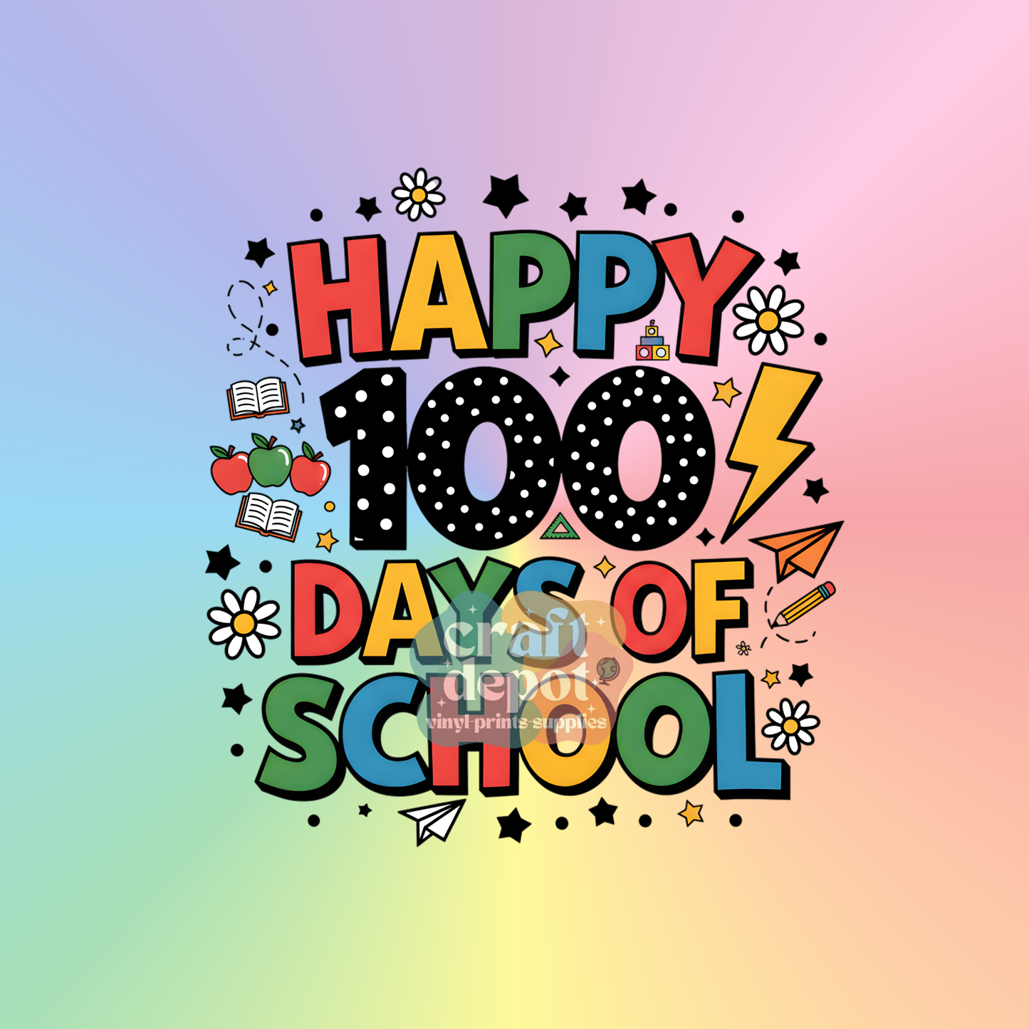 DTF PRINT-100 Days of School-74