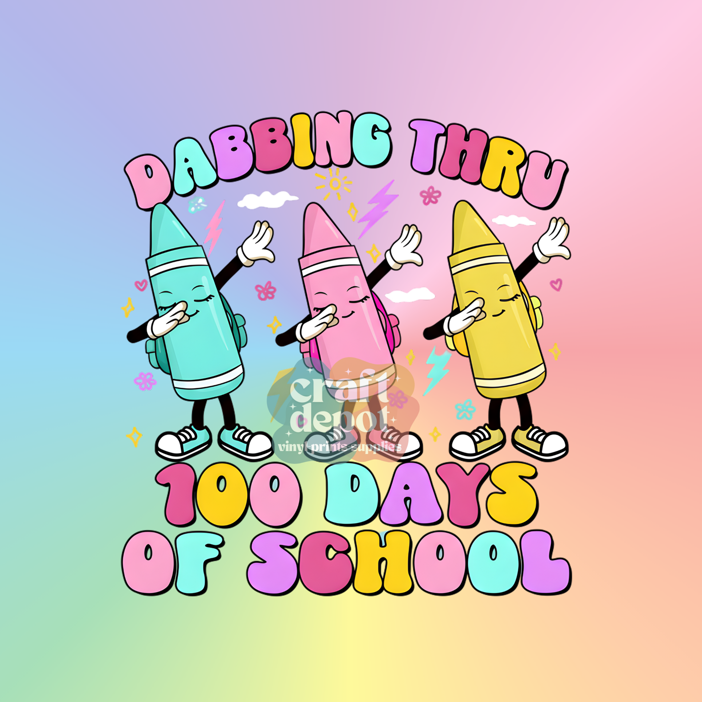 DTF PRINT-100 Days of School-75