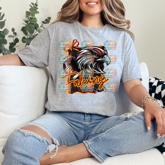 DTF Print- Falcons2-School Teams