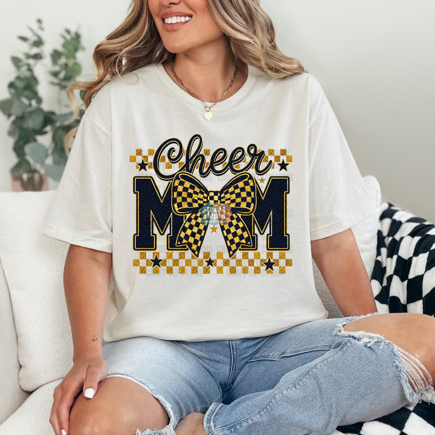 DTF PRINT-Cheer Mom-No Mascot