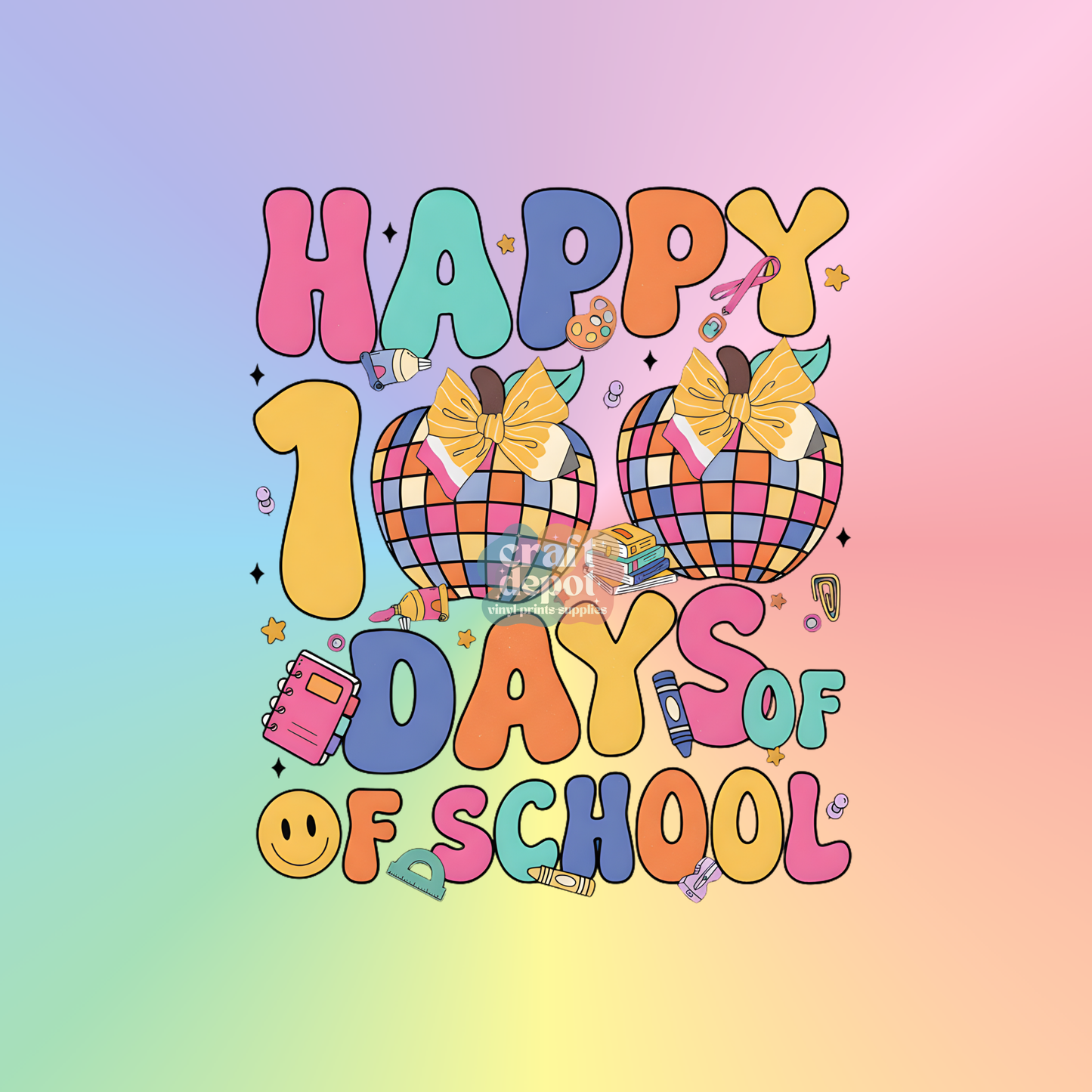 DTF PRINT-100 Days of School-81