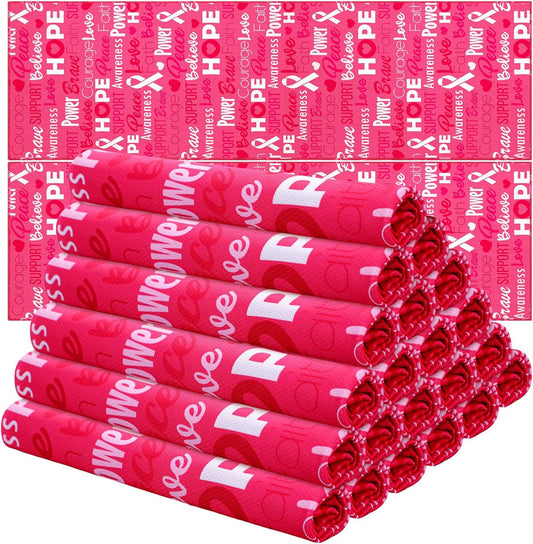 Breast Cancer Awareness Cooling Towels