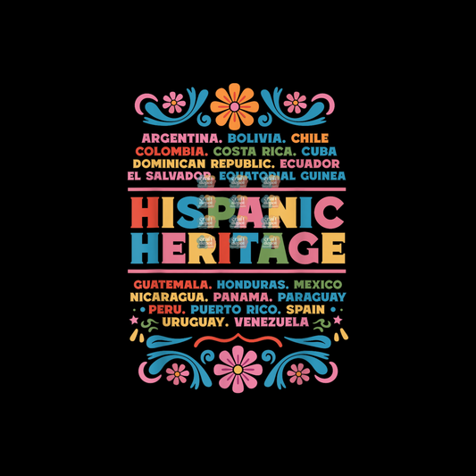 DTF PRINT-Hispanic Heritage Month 2-September