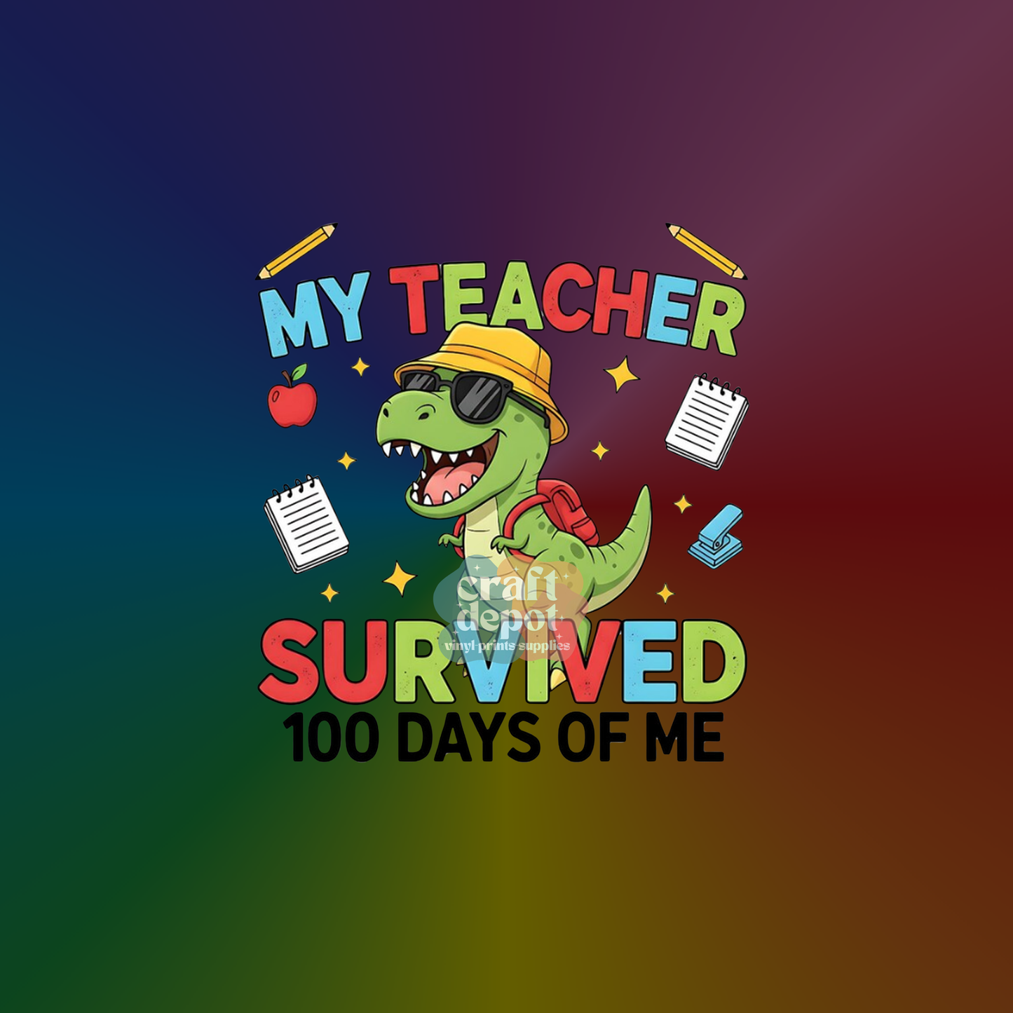 DTF PRINT-100 Days of School-84