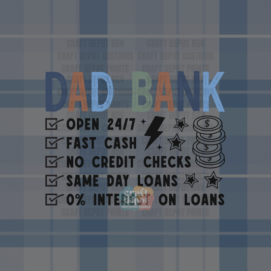DTF PRINT- Dad-Father-Papa-82