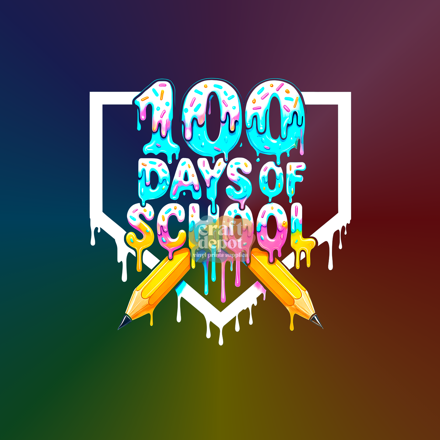 DTF PRINT-100 Days of School-87