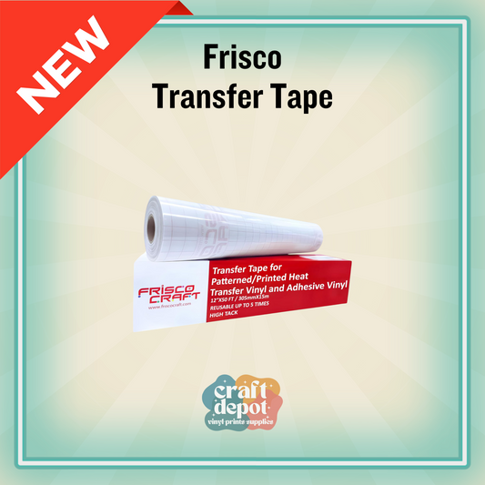 Craft Transfer Tape for Iron-on Printable Vinyl