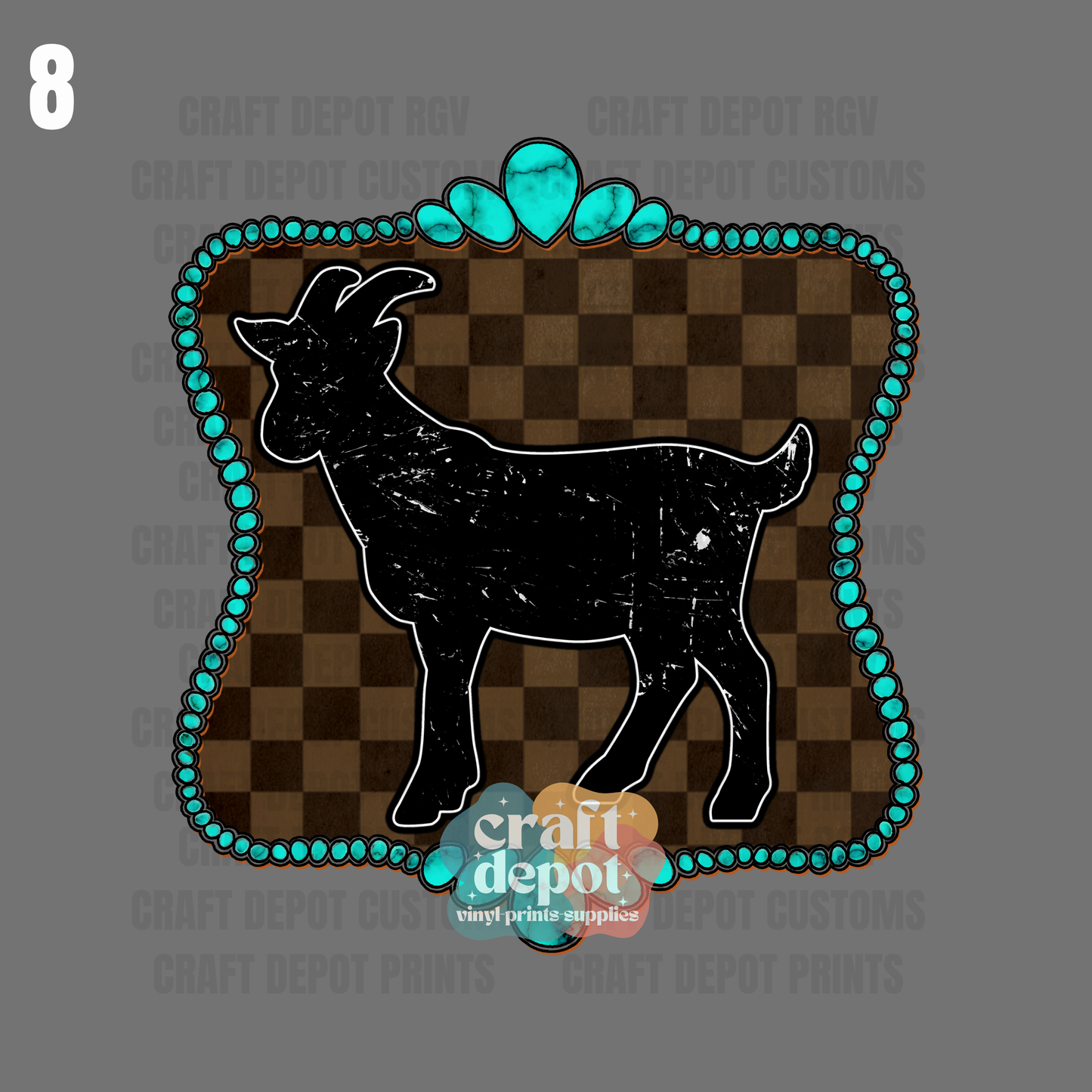 DTF PRINT- Livestock Show-Western- Country-Rodeo-8