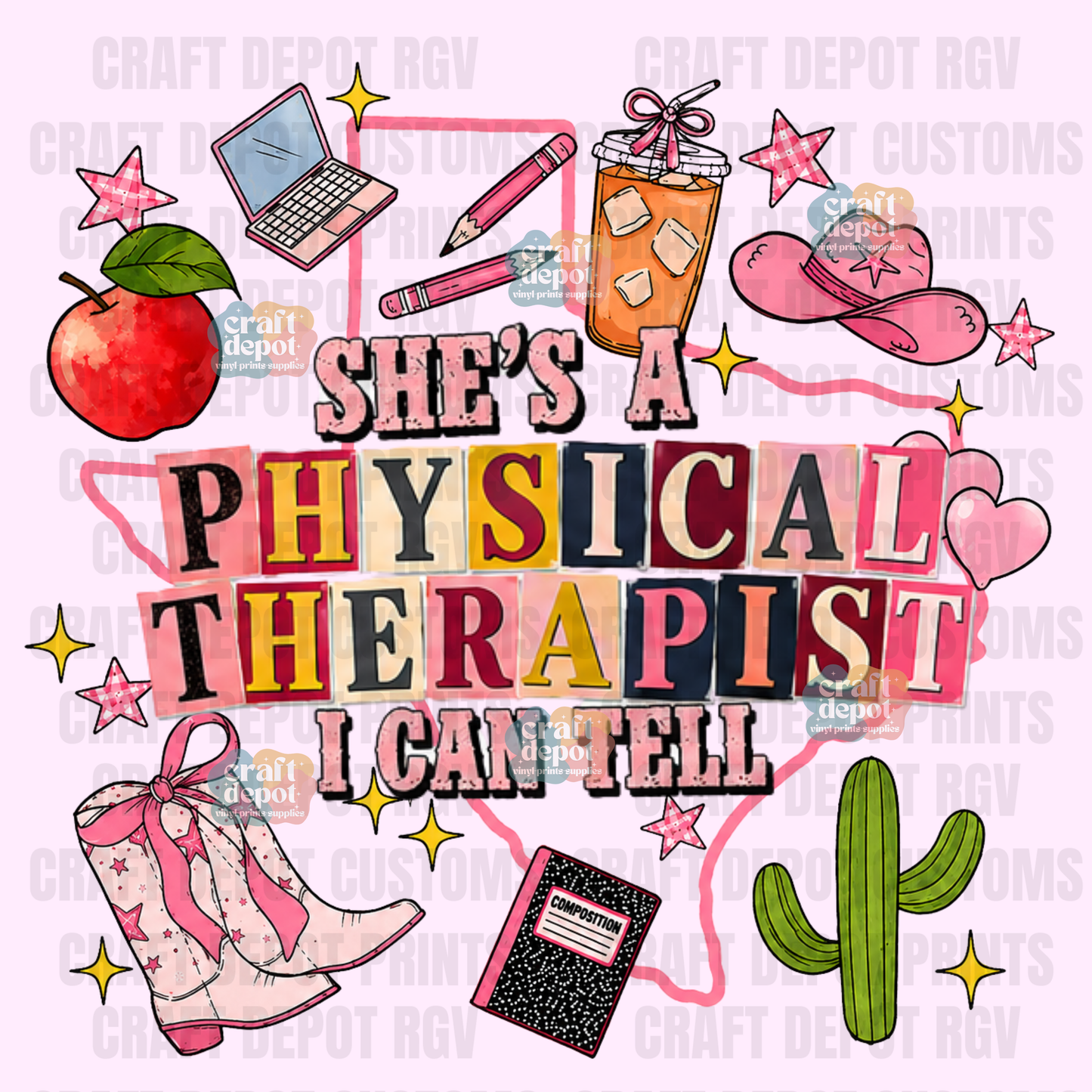 DTF PRINT-She's a OCCUPATION