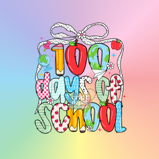 DTF PRINT-100 Days of School-96