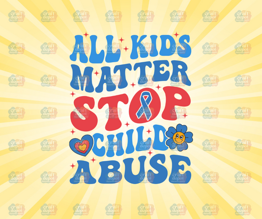 DTF PRINT-All Kids Matter, STOP Child Abuse-April