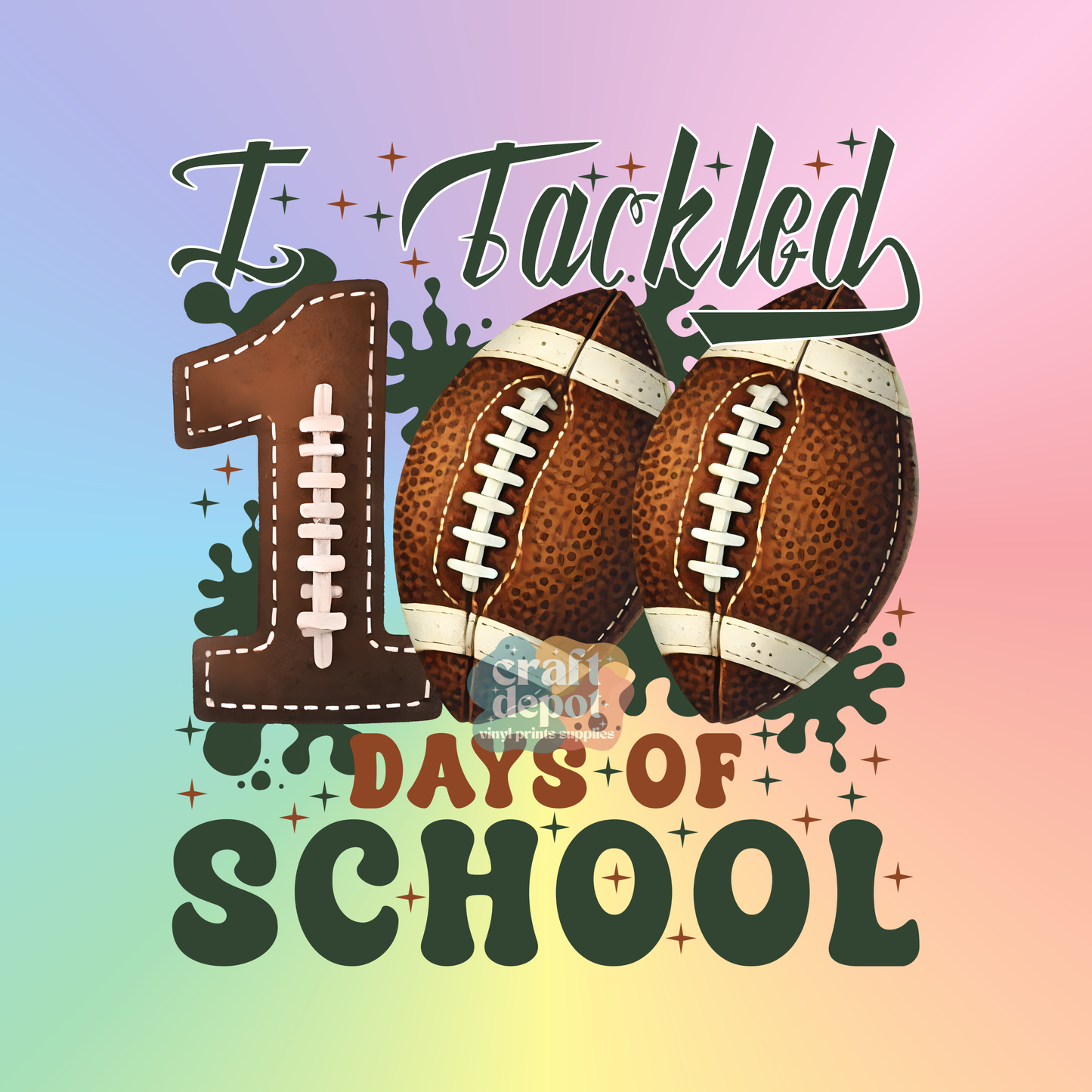 DTF PRINT-100 Days of School-9