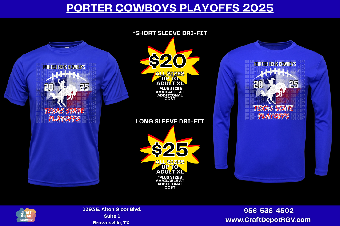PORTER COWBOYS PLAYOFFS 2025