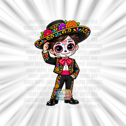 DTF PRINT-Catrina-Dia De Los Muertos-36