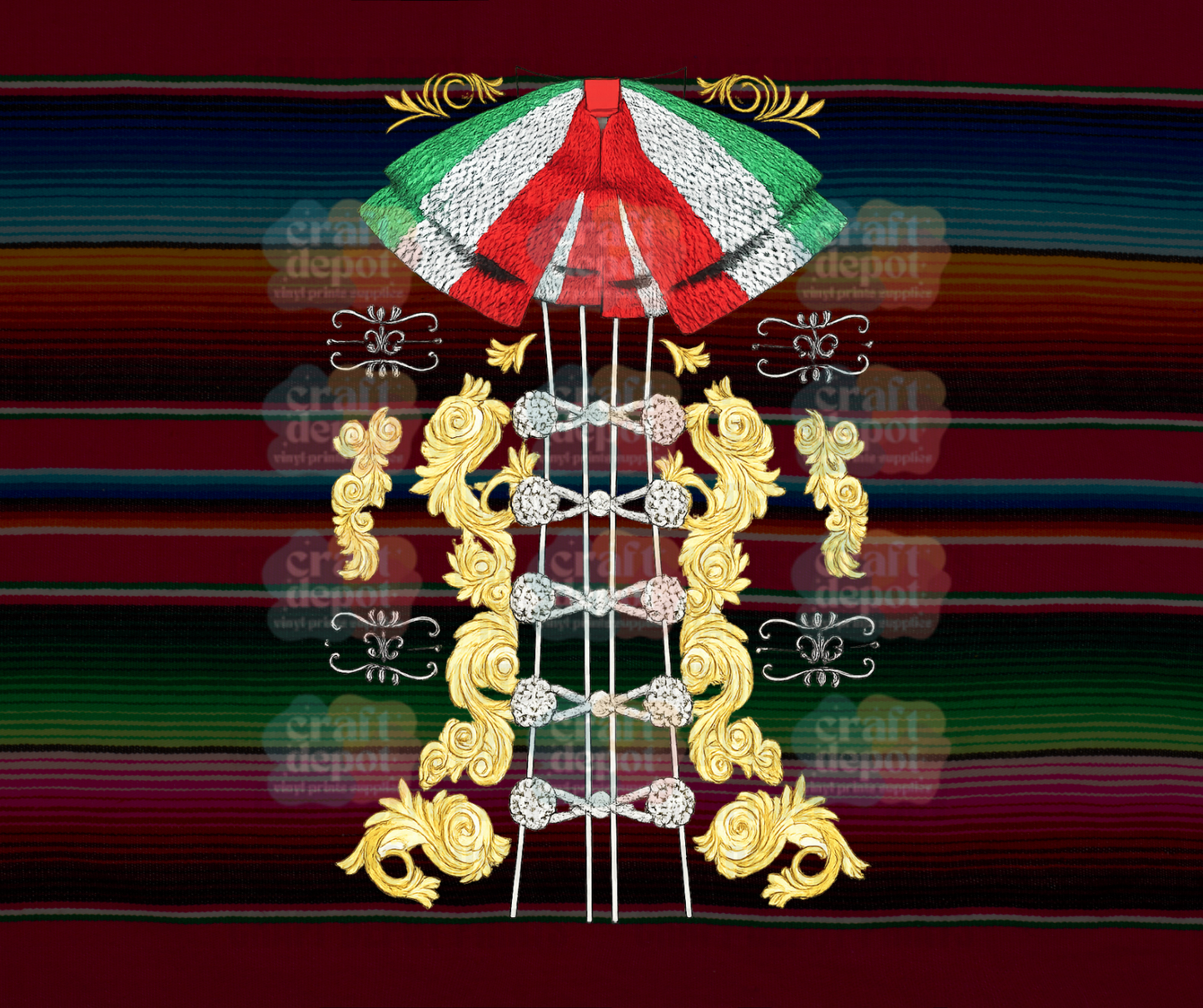 DTF PRINT- Cinco de mayo-Charro-Mexican-Fiesta-Hispanic-Latino-16