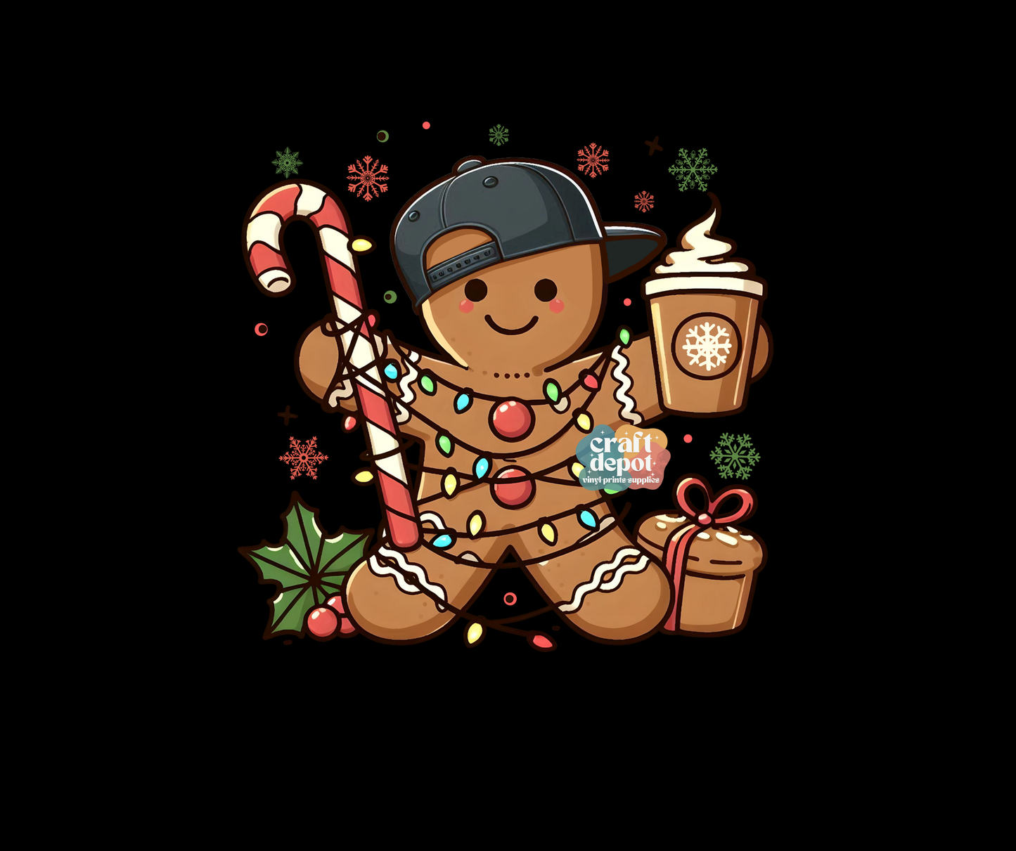 DTF PRINT-Winter-Christmas-Gingerbread-7