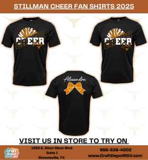 Stillman Cheer Fan Shirts