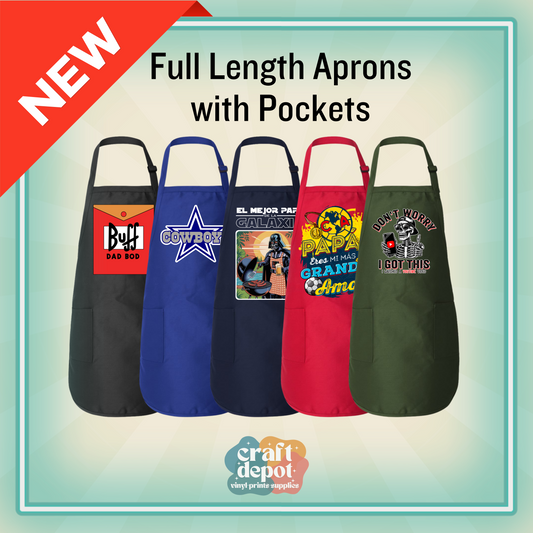 Full Length Aprons with Pockets