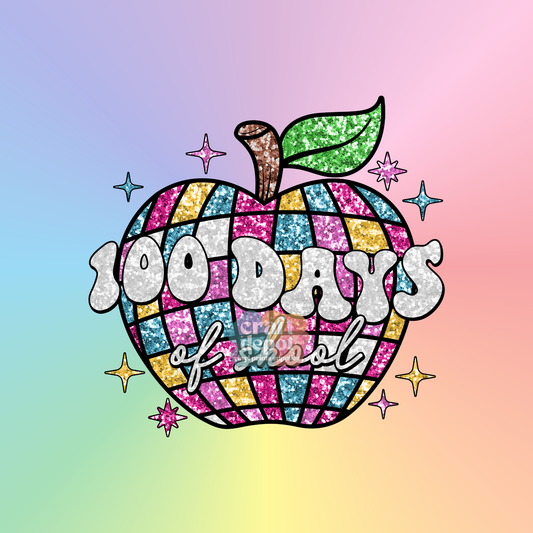 DTF PRINT-100 Days of School-127