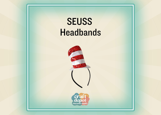 Seuss-Cat Character Inspired Headband