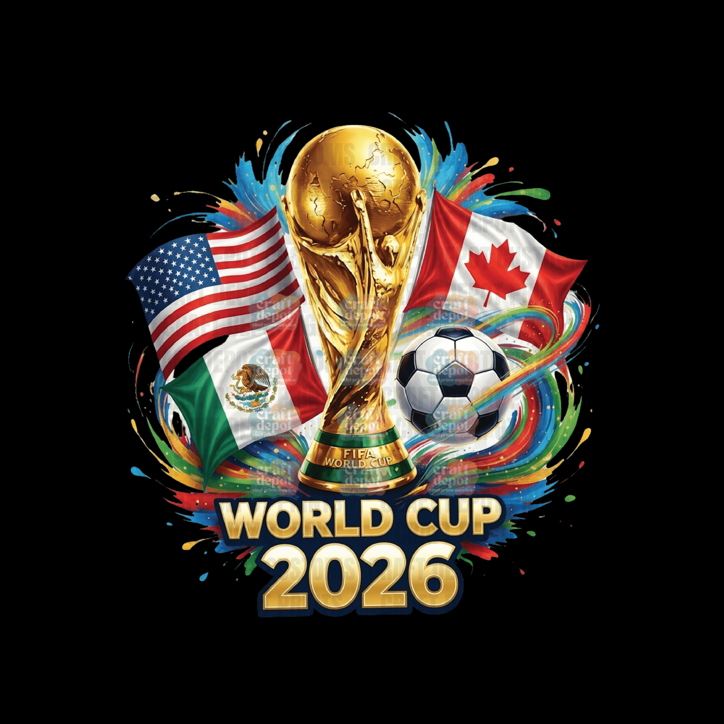 DTF PRINT- World Cup-Mundial 2026-3