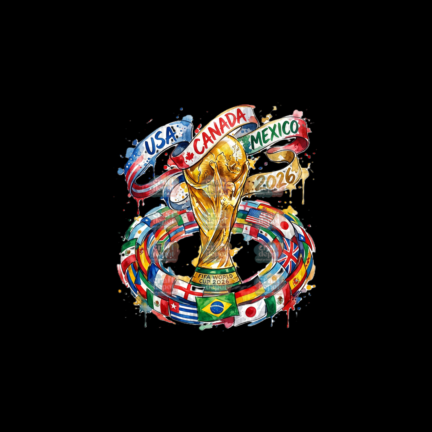 DTF PRINT- World Cup-Mundial 2026-1