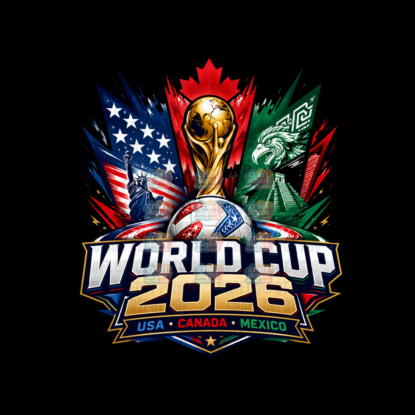 DTF PRINT- World Cup-Mundial 2026-2