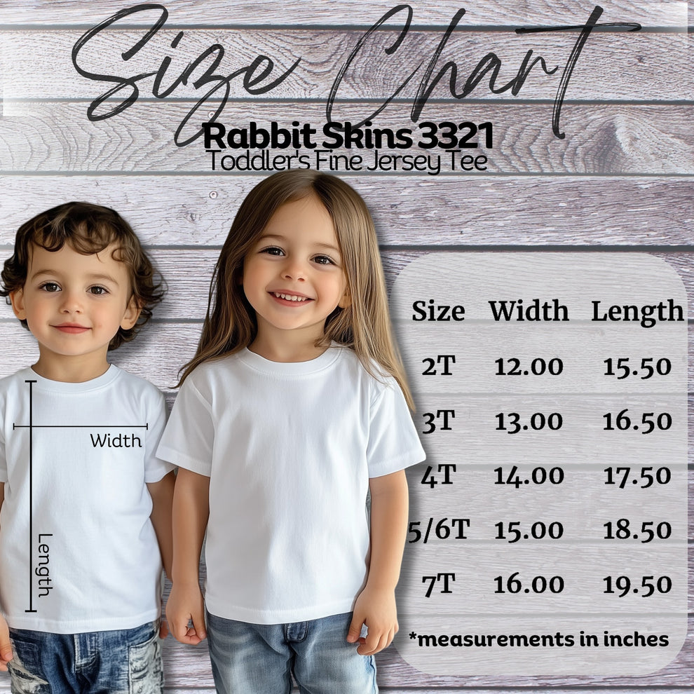 Rabbit Skins-Tshirt-TODDLER – Craft Depot RGV