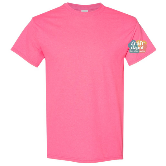 Gildan-Adult-Heavy Cotton-SAFETY PINK