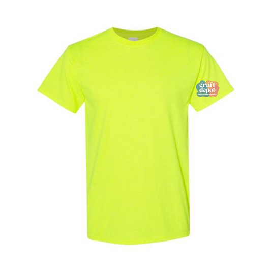 Gildan-Youth-Heavy Cotton-Safety Green