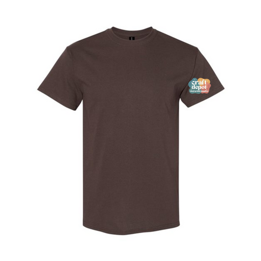 Gildan-YOUTH-Heavy Cotton-Dark Chocolate