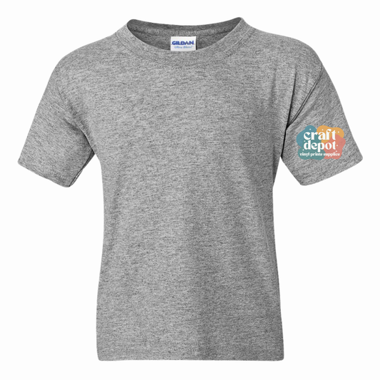 Gildan-YOUTH-Dry Blend- Sport Grey