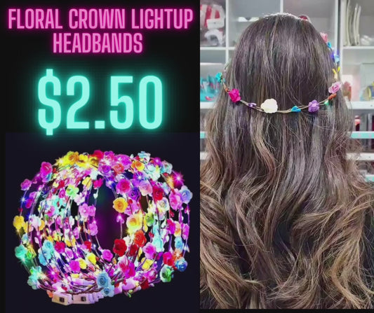 Floral Crown Lightup Headband